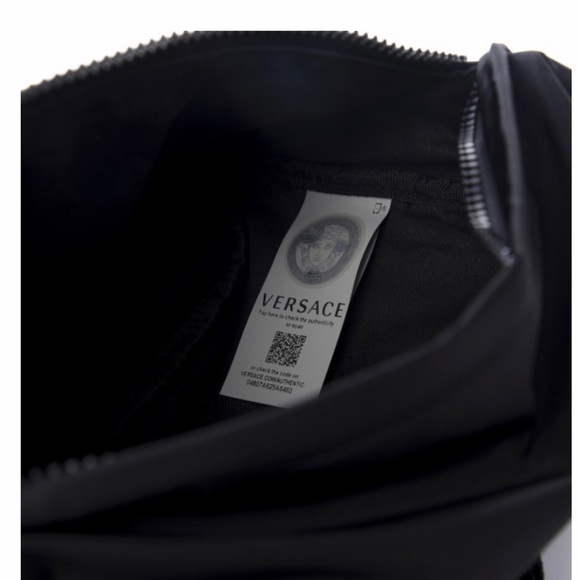 Versace UNISEX Nylon Palazzo Medusa belt/fanny bag NEW (AUTHENTIC) - Picture 12 of 16